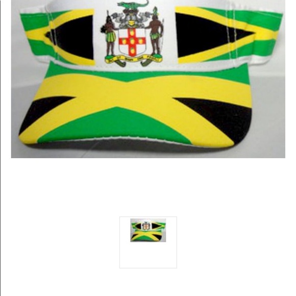 Jamaica Sun Visor Cap 🇯🇲 - Picture 8 of 13